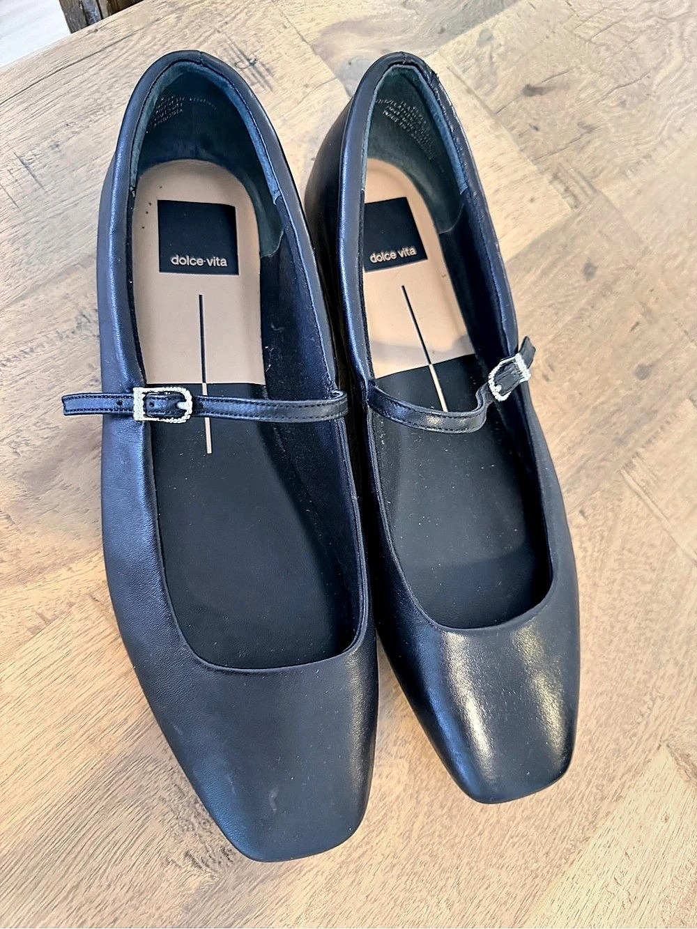 dolce vita Reyes Mary Jane Flat Black Flats